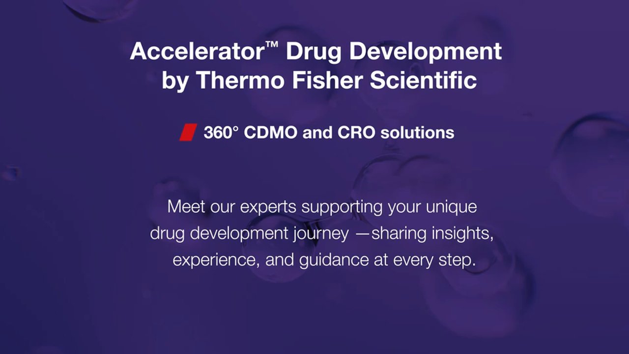 Expert perspective: Inside Accelerator™ Drug Development, 360° CDMO and CRO solution