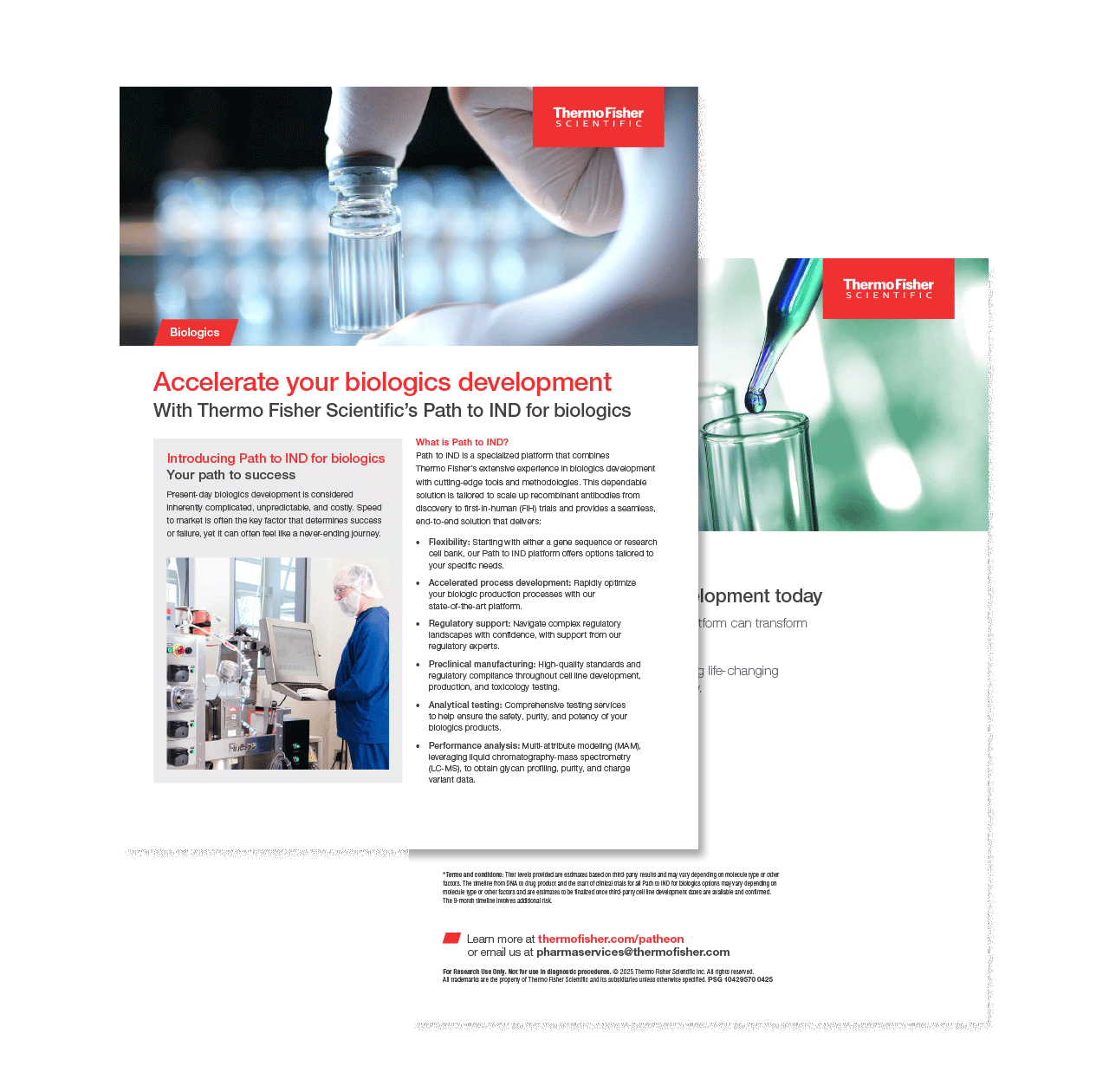 Deliver phase 1 clinical trial material fast - Thermo Fisher Scientific
